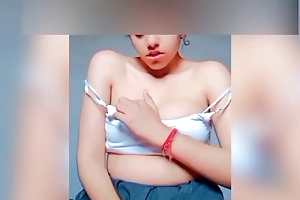 Indian schoolgirl masturbating, (naughty talks), hardcore