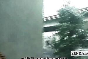 Subtitled uncensored Japanese gyaru videotape disloyal to foreplay