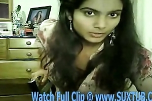 sexy indian equally chest with an increment of pussy girl on cam