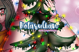 I attempt prepared my huge ass for you at Christmas - Hentai Unconnected with HotaruChanART