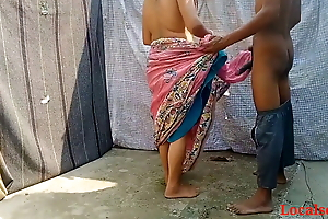 Indian fucks her neighbor far standing doggystyle