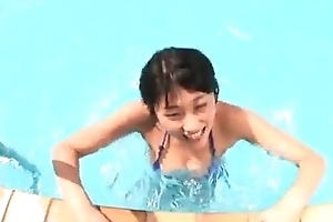 Bikini Girl in Pool