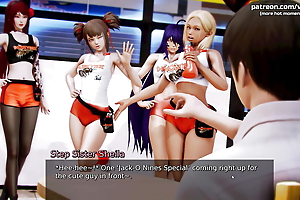 Waifu Academy - Petite 18yo Japanese Little Stepsister Teen Hot Striptease For Big Stepbro In Train - #36