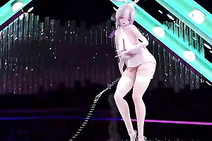 Sexy Thick Bunny Girl Dancing + Sex With Wreck (3D HENTAI)