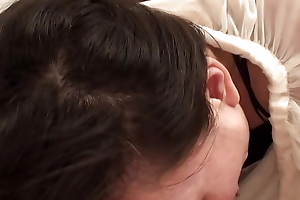 Japanese housewife Sara Yumeka cheats on the brush husband at hand a hotel room uncensored.