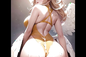 Hentai Anime Art Generated by Ai: Temptation of Angels and Demons 1