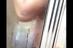 Wife showering