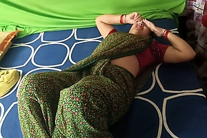 Beautiful widowed Bhabhi's brother-in-law detach from her room went to her house and fucked her and had joke (in Hindi voice)