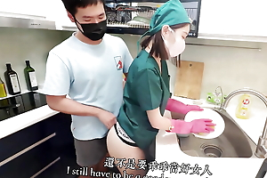A difficulty nurse lady is inserted into say no to body from behind by A difficulty doctor and cums inside A difficulty ass