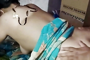 Indian Housewife Mangala's Tighten one's belt Swell up Her Pussy And Put Sperm On Her Back After Going to bed