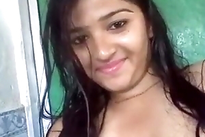 Hot Indian girl with a chubby conclave