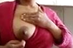 Indian married women showing beamy boobs with the addition of pussy