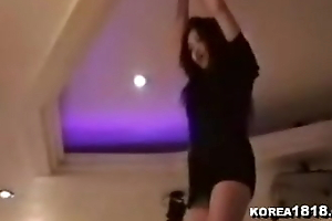 Korean stripper blinking the joyless in foreign lands