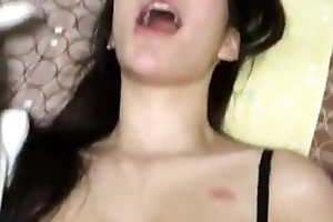 fucked a Chinese woman in a beautiful bra